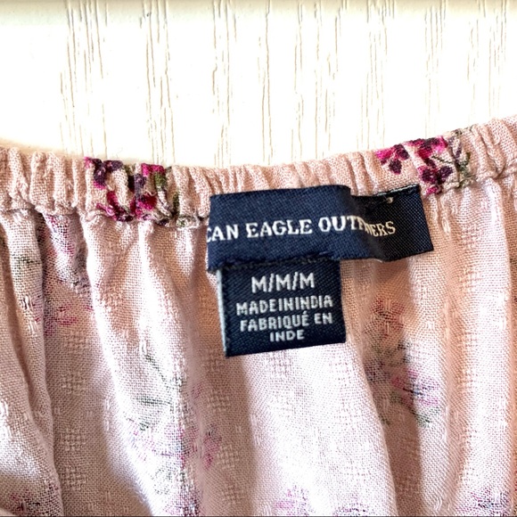 AMERICAN EAGLE OUTFITTERS Floral Blouse—SZ. Med - Picture 8 of 15